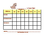 pet care chart